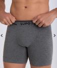 Cueca Adulto Boxer Sem Costura Plus Cós Uni Faixa Lupo 17800