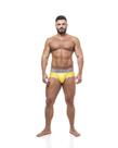 Cueca affair club 5cm amarelo e cinza