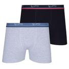 Cueca Box Boxer Masculino Adulto Lupo 2 Un Algodao Nf