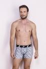 CUECA BOX ESTAMPADA COM ELÁSTICO - Gorethy Lingerie