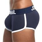 Cueca boxer acolchoada JOCKMAIL para homens, azul marinho