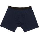 Cueca boxer adulto de microfibra plus size