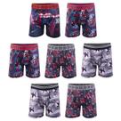 Cueca boxer atlética multipack Spiderman Boys de 4 a 12 anos, pacote com 7 Cueca boxer atlética multipack Spiderman Boys de 4 a 12 anos, pacote com 7