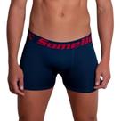 Cueca Boxer Box Algodão Cotton Lisa Casual Adulto Com 06 unid