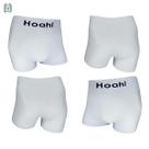 Cueca Boxer Branca Hoahi Premium Poliamida - Kit Com 4 Oferta Cueca Boxer Branca Hoahi Premium Poliamida - Kit Com 4 Oferta