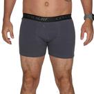 Cueca Boxer Central Surf - Chumbo