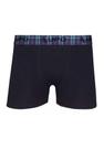 Cueca Boxer de Algodão Elástico Xadrez 603-011 Lupo FL