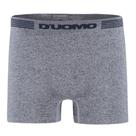Cueca boxer duomo microfibra sem costura - dm 1002 mescla marinho g