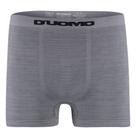 Cueca boxer duomo microfibra sem costura - dm1003 cinza gg