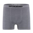 Cueca boxer duomo microfibra sem costura - dm1003 cinza m