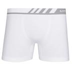 Cueca Boxer Em Microfibra Sem Costura Lupo Ref 671- 1 Unidade Branca