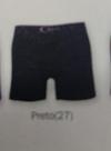 Cueca Boxer Friso Ultrlave Zeus Demillus tamanho B (veste Gr e EG) Preto