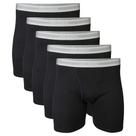 Cueca boxer Gildan Masculina Preta, 2 vezes grande (pacote com 5) Cueca boxer Gildan Masculina Preta, 2 vezes grande (pacote com 5)