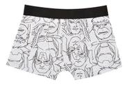 Cueca Boxer Infantil Avengers / Vingadores Nº 4 Ao 10