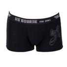 Cueca Boxer Infantil Viscolycra Cor:PretoTamanho:M