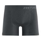 Cueca Boxer Jacquard Quadriculado sem Costura Grafite Cueca Boxer Jacquard Quadriculado sem Costura Grafite