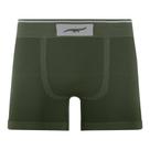 Cueca Boxer Jacquard sem Costura Alcaparra