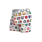 Cueca Boxer Kevland Pixel Branca Estampada