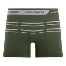 Cueca Boxer Listrada Sem Costura Alcaparra