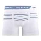 Cueca Boxer Listrada Sem Costura Branca Cueca Boxer Listrada Sem Costura Branca
