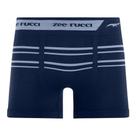 Cueca Boxer Listrada Sem Costura Navy Zee Rucci Cueca Boxer Listrada Sem Costura Navy Zee Rucci