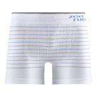 Cueca Boxer Listras Finas sem Costura Branca