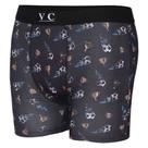 Cueca Boxer Long Estampa Digital VC Black Ball