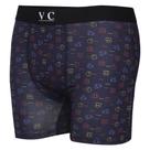 Cueca Boxer Long Estampa Digital VC Pixel
