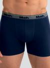 Cueca Boxer Longa Mash 170.46 Masculina Basic Cotton T. P/GG Cueca Boxer Longa Mash 170.46 Masculina Basic Cotton T. P/GG