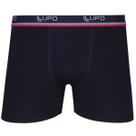 Cueca boxer Lupo em algodão plus size