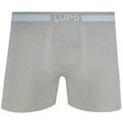 Cueca Boxer Lupo Modal sem Costura Cinza - 18470-002