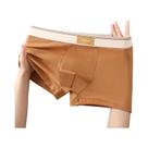Cueca Boxer Masculina de Algodão Respirável - Confortável e com Cor Sólida