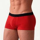 Cueca Boxer Masculina Mini Boxer com Bojo Anatômico Frontal e Traseiro