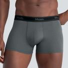 Cueca boxer modal elástico 35mm gg cinza chumbo unica