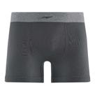 Cueca Boxer Plus Size Jacquard sem Costura Grafite Cueca Boxer Plus Size Jacquard sem Costura Grafite