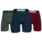Cueca Boxer PSD Algodão X-GG 3 Unidades com Tecnologia Antissuor