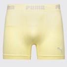 Cueca Boxer Puma Sem Costura Amarela Cueca Boxer Puma Sem Costura Amarela