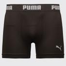 Cueca Boxer Puma Sem Costura Marrom