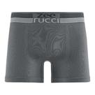 Cueca Boxer sem Costura Cós Listrado Cinza Cueca Boxer sem Costura Cós Listrado Cinza
