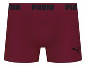 Cueca boxer sem costura puma bordô