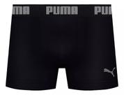 Cueca boxer sem costura puma - preto Cueca boxer sem costura puma - preto