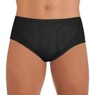 Cueca Hérnia Inguinal Dupla Dilepé Preta Tam M - unidade