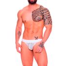 Cueca Jockstrap Arrastão SD Clothing Branca Cueca Jockstrap Arrastão SD Clothing Branca