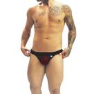 Cueca Jockstrap SD Clothing Preta com Vermelho Cueca Jockstrap SD Clothing Preta com Vermelho