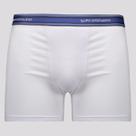 Cueca Lupo Boxer Algodão com Elastano Branca Cueca Lupo Boxer Algodão com Elastano Branca
