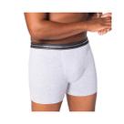 Cueca Lupo Boxer De Algodão 00653 Cinza Mescla