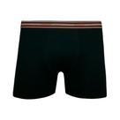 Cueca Lupo Boxer Kids Algodão Com Elastano Preto