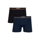 Cueca Masculina Lupo 00436 Am Boxer Kit C/2
