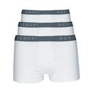 Cueca Masculina Ogochi Boxer Kit 3 Peças Branca - 02000