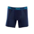 Cueca Mash Boxer Microfibra 140.09 Azul Escuro